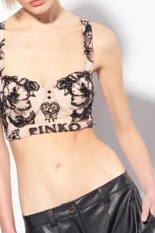 Crop top - Noir