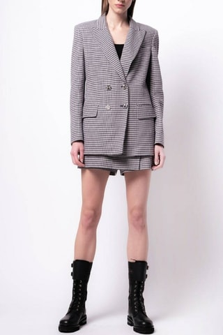 Veste - Bleu marine et beige