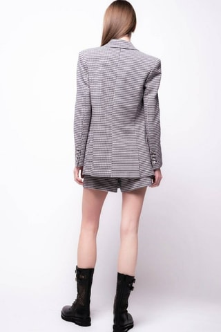 Veste - Bleu marine et beige