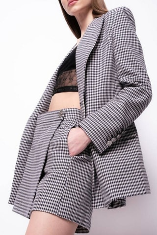 Veste - Bleu marine et beige