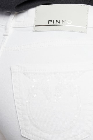 Short en jean - Blanc