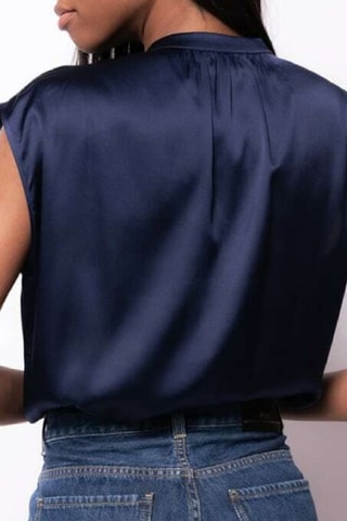 Short en jean - Bleu