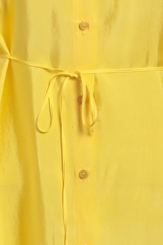 Robe chemise - Jaune