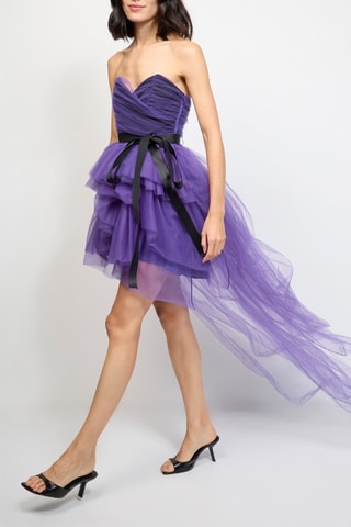 Robe bustier - Violet
