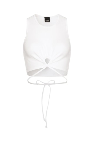 Crop Top - Blanc