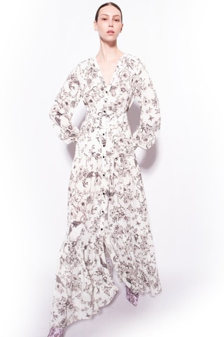 Robe longue - Blanc