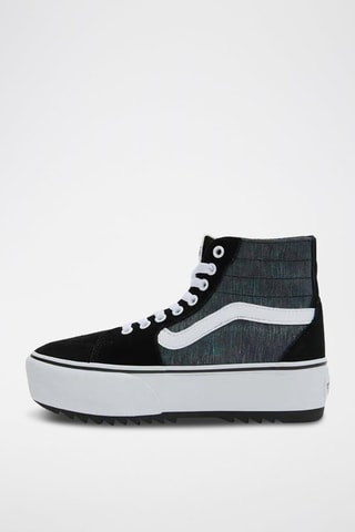 Baskets montantes plateformes en nubuck Filmore - Noir - Vans
