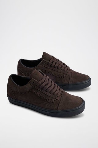 Baskets en nubuck Old Skool - Marron - Vans