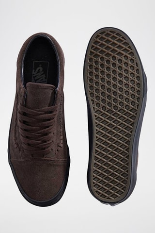 Baskets en nubuck Old Skool - Marron - Vans