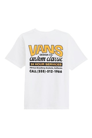 T-shirt Shop Front - Blanc - Vans