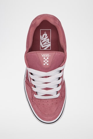 Baskets en nubuck Caldrone - Rose poudré