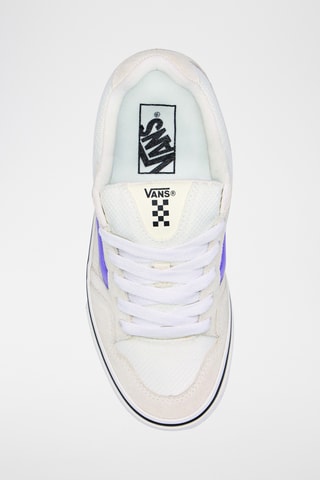 Baskets en nubuck Caldrone - Blanc