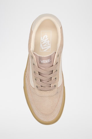MANQUE VUE DE PROFIL Baskets en cuir - Beige