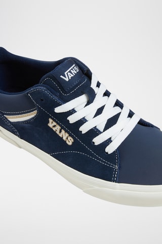 Baskets en nubuck Seldan - Bleu marine
