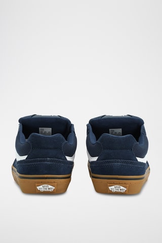 Baskets en nubuck Caldrone - Bleu foncé