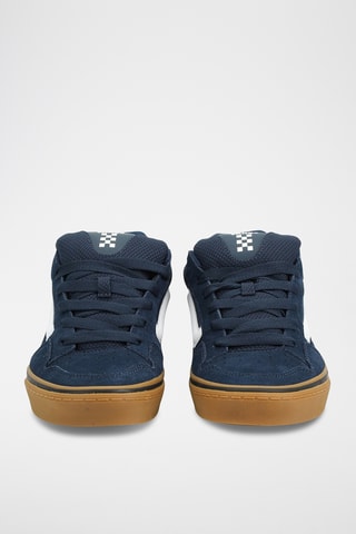 Baskets en nubuck Caldrone - Bleu foncé