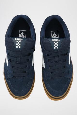 Baskets en nubuck Caldrone - Bleu foncé