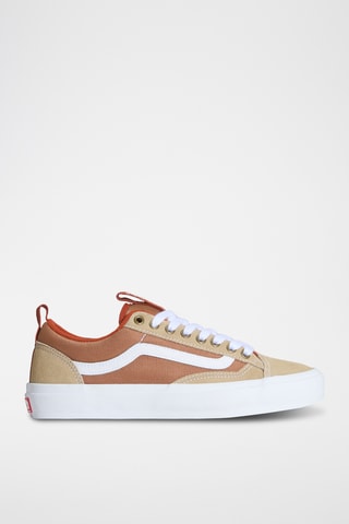 Baskets en cuir Skate Old Skool 36 + - Kaki