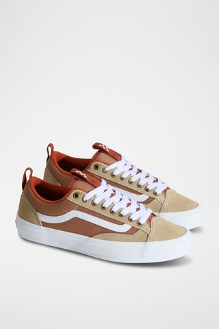 Baskets en cuir Skate Old Skool 36 + - Kaki