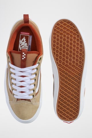 Baskets en cuir Skate Old Skool 36 + - Kaki