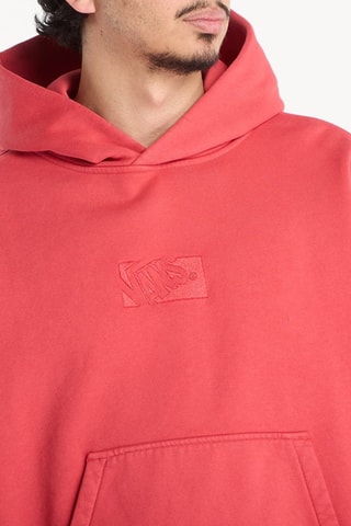 Sweat à capuche - Rouge