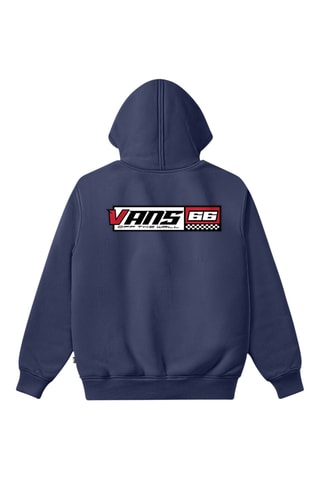 Sweat à capuche - Indigo