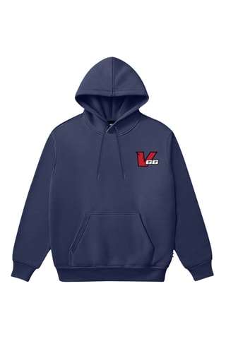 Sweat à capuche - Indigo