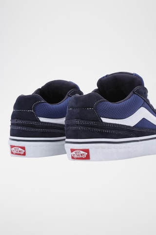 Baskets en cuir Caldrone - Bleu