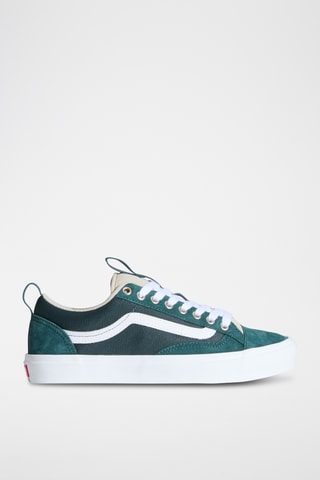 Baskets en cuir Skate Old Skool 36 + - Vert foncé