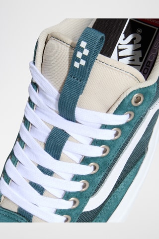 Baskets en cuir Skate Old Skool 36 + - Vert foncé