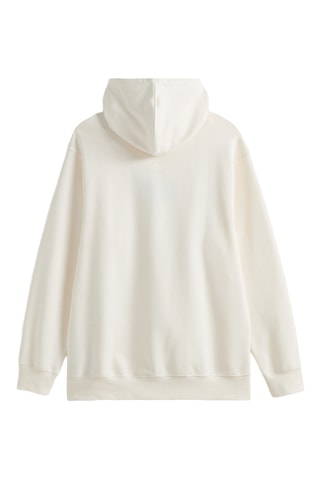 Sweat à capuche - Ecru