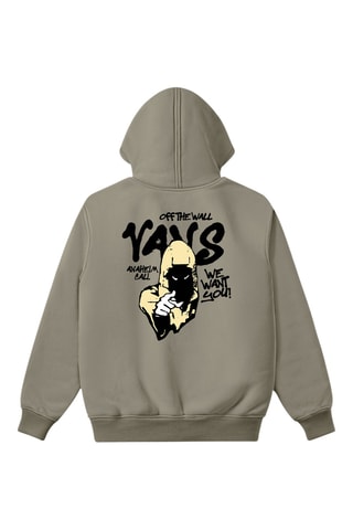 Sweat à capuche - Taupe