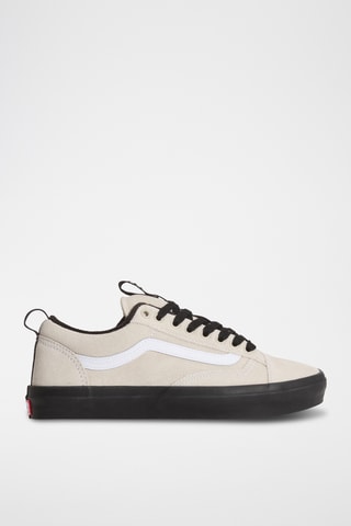 Baskets en cuir Skate Old Skool 36 + - Beige