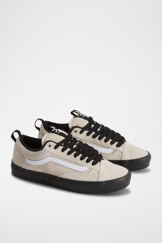 Baskets en cuir Skate Old Skool 36 + - Beige