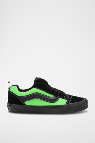 Baskets en nubuck Knu Skool - Noir et vert