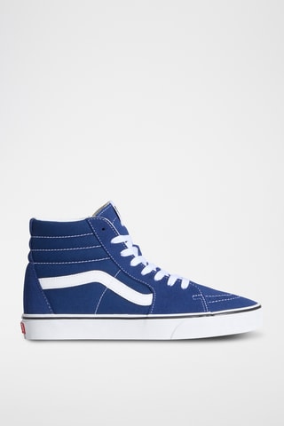 Baskets montantes en nubuck SK8-Hi - Bleu et blanc