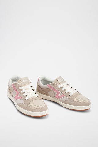 Baskets en nubuck Lowland CC - Rose