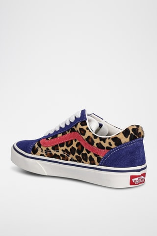 Baskets en nubuck Old Skool - Bleu foncé