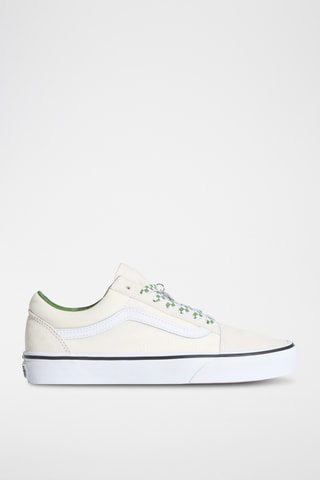 Baskets en cuir Old Skool - Ecru