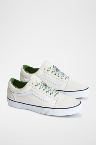 Baskets en cuir Old Skool - Ecru