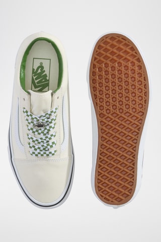 Baskets en cuir Old Skool - Ecru