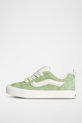 Baskets en cuir Knu Skool - Vert olive