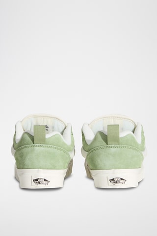 Baskets en cuir Knu Skool - Vert olive