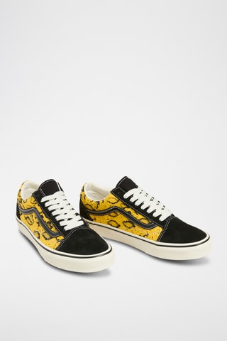 Baskets en cuir Old Skool - Noir