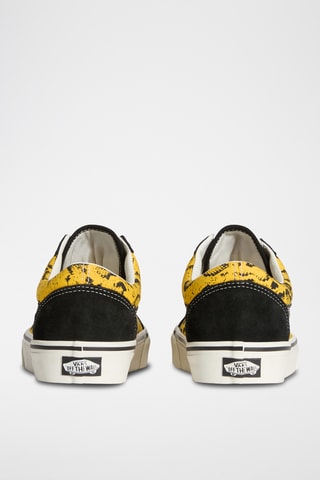 Baskets en cuir Old Skool - Noir