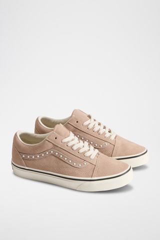 Baskets en nubuck Old Skool - Taupe