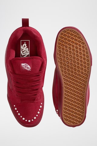 Baskets en nubuck Knu Skool - Bordeaux