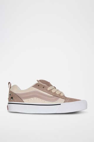 Baskets en nubuck Knu Skool - Taupe