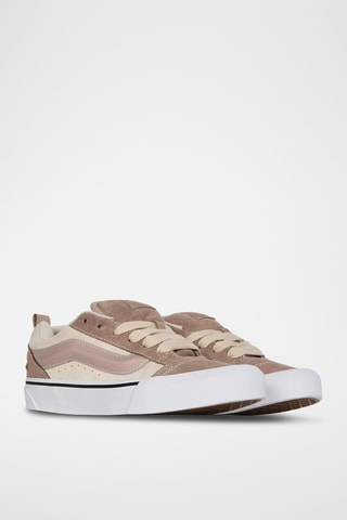 Baskets en nubuck Knu Skool - Taupe