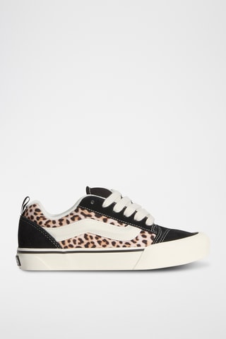 Baskets en nubuck Knu Skool - Noir et beige